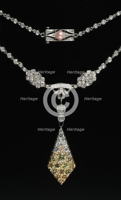 Necklace, c. 1900-20. Creator: Unknown.