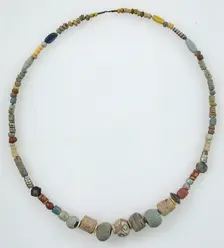 Necklace, Frankish, 5th-7th century. Creator: Unknown