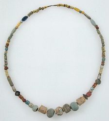 Necklace, Frankish, 5th-7th century. Creator: Unknown