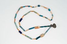 Necklace Strung with Indigenous and Imported Beads, c. 10th/16th century. Creator: Unknown