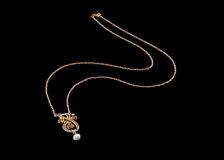 Necklace worn by Jessie Greer, gifted to her by George J. Jones, ca. 1919. Creator: Unknown