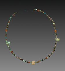 Necklace with Amulets, 1980-1801 BC. Creator: Unknown