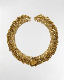 Necklace with Filigree and Beads, India, late 18th-early 19th century. Creator: Unknown