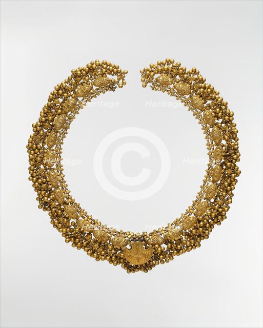 Necklace with Filigree and Beads, India, late 18th-early 19th century. Creator: Unknown.