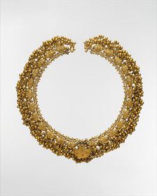 Necklace with Filigree and Beads, India, late 18th-early 19th century. Creator: Unknown