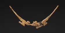 Necklace with Lizards, 550-800. Creator: Unknown