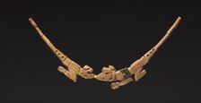 Necklace with Lizards, 550-800. Creator: Unknown