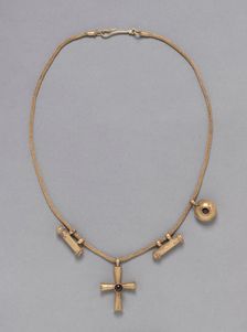 Necklace with Pendants, 500s. Creator: Unknown