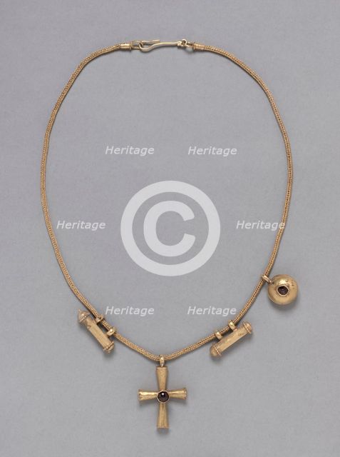Necklace with Pendants, 500s. Creator: Unknown.