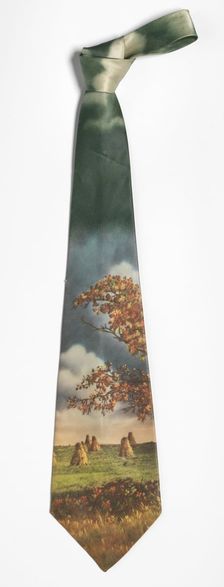 Necktie worn by Ira Tucker Sr., ca. 1950. Creator: Metcalf Neckwear Company