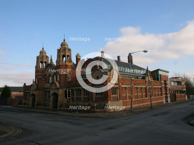 Nechells Baths, Nechells Park Road, Nechells, Birmingham, 2006. Creator: Simon Inglis.