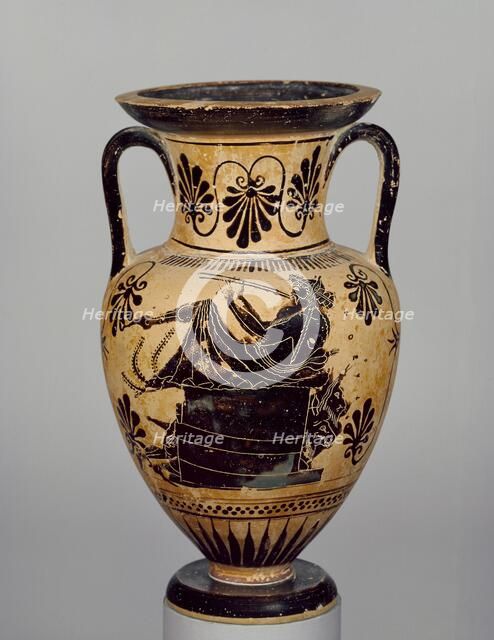 Neck-amphora, c500BC. Creator: Unknown.