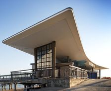Neck Building, Boscombe Pier, Undercliff Drive, Bournemouth, Dorset. Artist: James O Davies