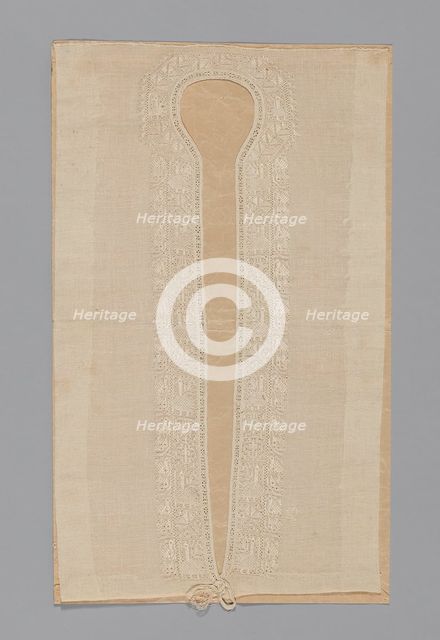 Neck Insert, Levkás, 18th century. Creator: Unknown.