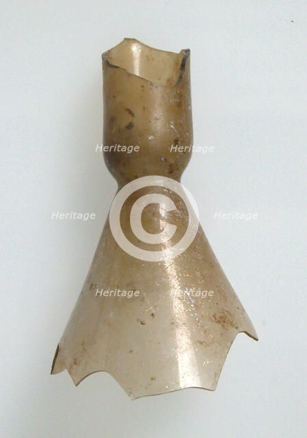 Neck of a Bottle, Coptic, 4th-early 5th century. Creator: Unknown.