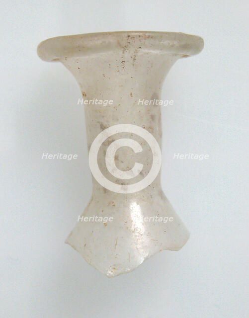 Neck of a Bottle, Coptic, 4th-early 5th century. Creator: Unknown.