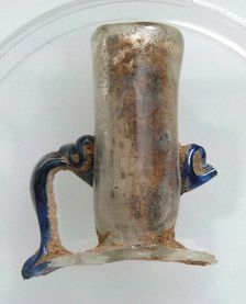 Neck of a Bottle, Coptic, 4th-early 5th century. Creator: Unknown