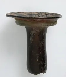 Neck of a Bottle, Coptic, 4th-early 5th century. Creator: Unknown