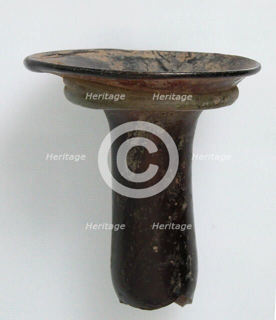 Neck of a Bottle, Coptic, 4th-early 5th century. Creator: Unknown.