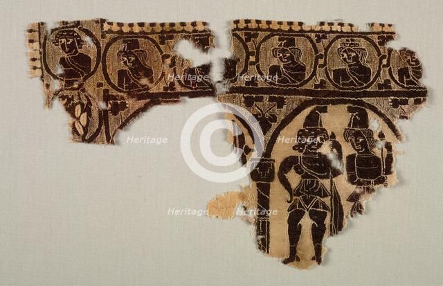 Neck Ornament of a Tunic, 400s. Creator: Unknown.