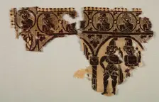 Neck Ornament of a Tunic, 400s. Creator: Unknown