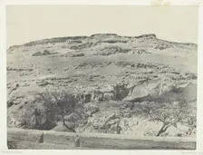 Nécropole de l'Ancienne Lycopolis, Haute-Egypte, 1849/51, printed 1852. Creator: Maxime du Camp