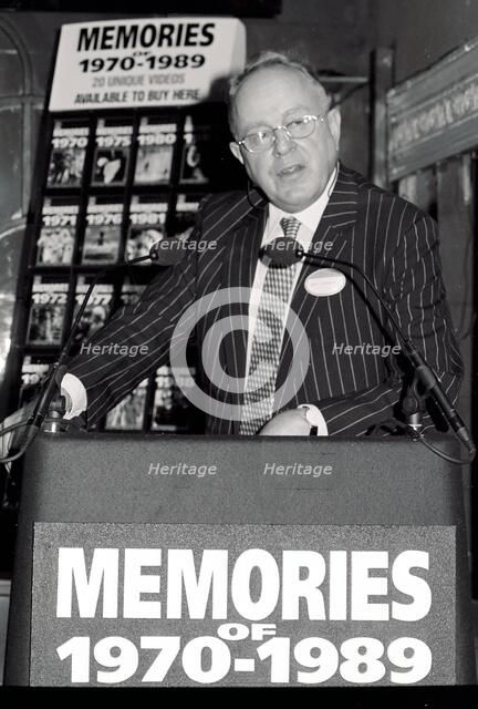 Ned Sherrin, Elephant in the River, 1991. Artist: Brian O'Connor