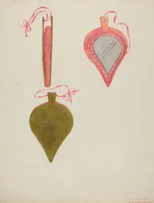 Needle and Pin Case, c. 1937. Creator: Ann Gene Buckley