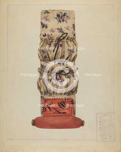 Needle Case, c. 1936. Creator: Samuel O. Klein.
