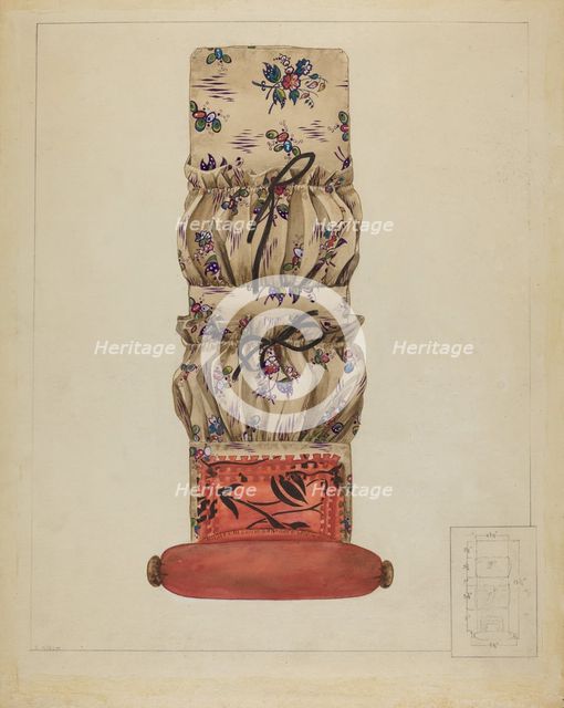 Needle Case, c. 1936. Creator: Samuel O. Klein.