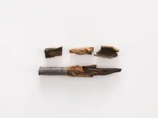 Needle case (fragments), Goryeo period, 12th-13th century. Creator: Unknown