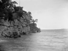 Needle's eye, Gibraltar, Put-in-Bay, Ohio, between 1880 and 1899. Creator: Unknown