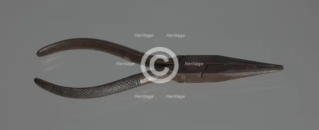 Needlenose pliers from the workshop of C. Edgar Patience, 1900-1972. Creator: Unknown.