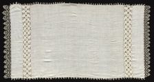 Needlepoint (Cutwork) and Bobbin Lace Cloth, 16th century. Creator: Unknown