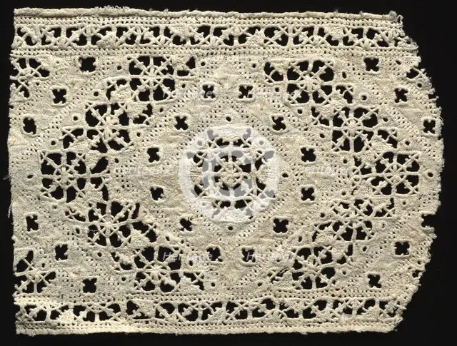 Needlepoint (Cutwork) Lace Insertion, 16th century. Creator: Unknown.