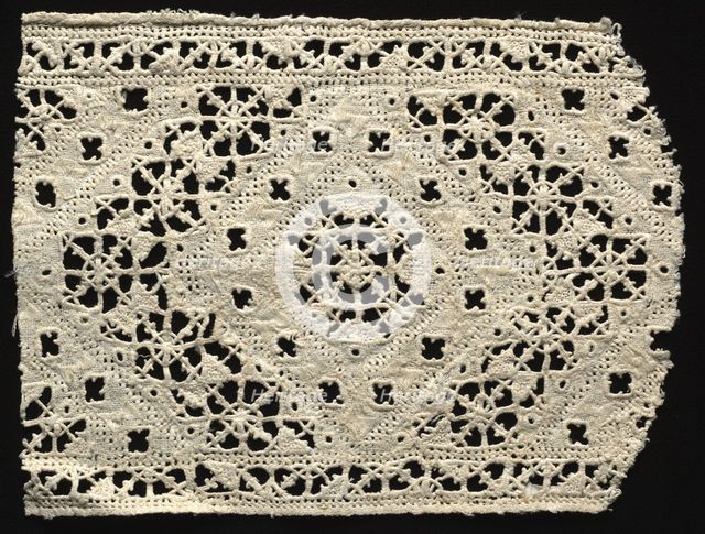 Needlepoint (Cutwork) Lace Insertion, 16th century. Creator: Unknown.