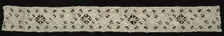 Needlepoint (Cutwork) Lace Insertion, late 16th-17th century. Creator: Unknown