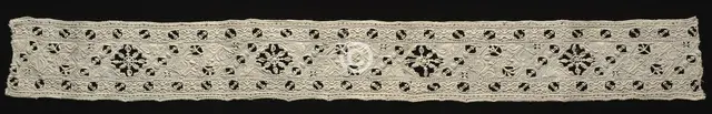 Needlepoint (Cutwork) Lace Insertion, late 16th-17th century. Creator: Unknown.