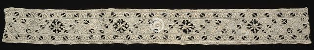 Needlepoint (Cutwork) Lace Insertion, late 16th-17th century. Creator: Unknown.