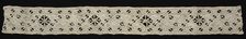 Needlepoint (Cutwork) Lace Insertion, late 16th-17th century. Creator: Unknown