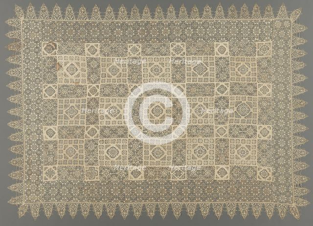 Needlepoint Lace Cloth, late 16th century. Creator: Unknown.