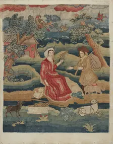 Needlepoint Panel, c. 1939. Creator: Phyllis Dorr