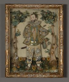 Needlepoint Picture, France, 19th century. Creator: Unknown