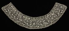 Needlepoint (Punto in aria) Lace Collar, 16th-17th century. Creator: Unknown
