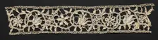 Needlepoint (Punto in aria) Lace Insertion, 16th-17th century. Creator: Unknown