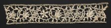 Needlepoint (Punto in aria) Lace Insertion, 16th-17th century. Creator: Unknown