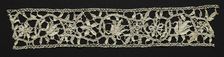 Needlepoint (Punto in aria) Lace Insertion, 16th-17th century. Creator: Unknown