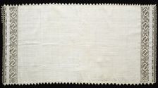 Needlepoint (Reticella) and Bobbin Lace Cloth, 16th century. Creator: Unknown