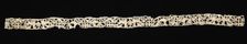 Needlepoint (Reticella) Lace Fragment, early 17th century. Creator: Unknown