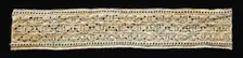 Needlepoint (reticella) Lace Insertion, 16th century. Creator: Unknown